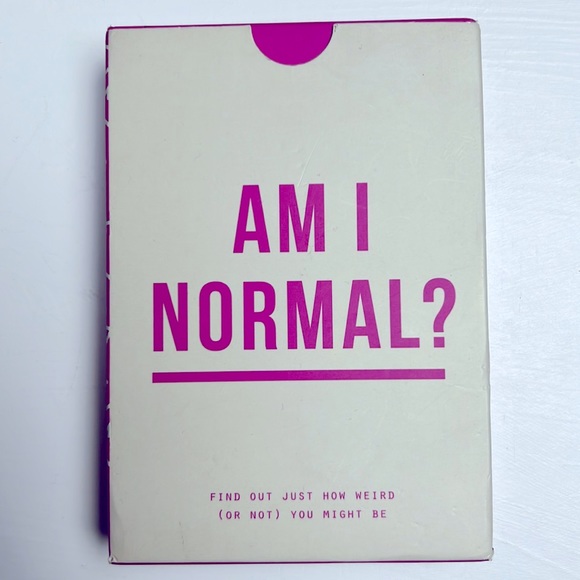 ✨4🛒 $20 ✨ Am I Normal Card Game From THE SCHOOL OF LIFE 52 cards - Picture 1 of 8